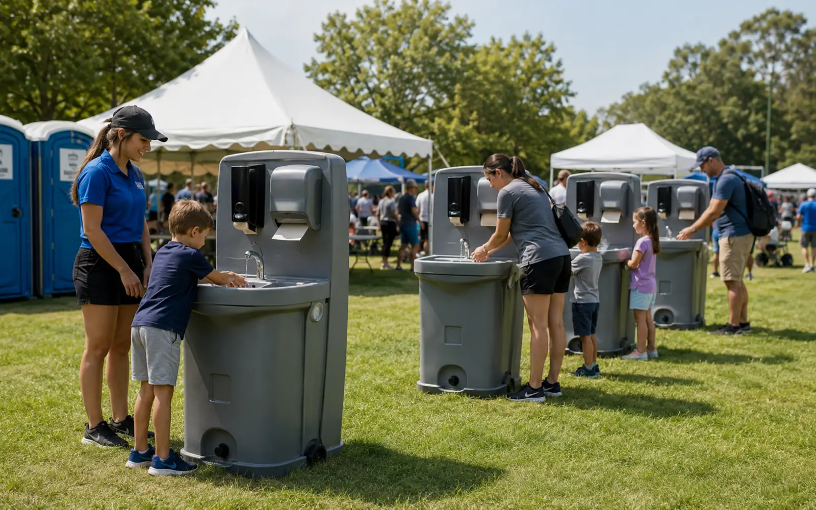 Handwashing Stations planning example